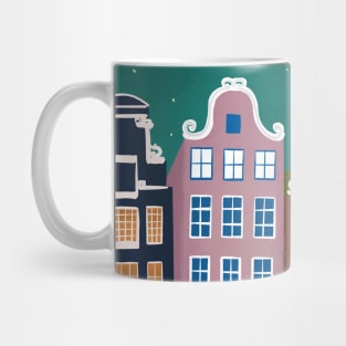 Amsterdam night City Mug